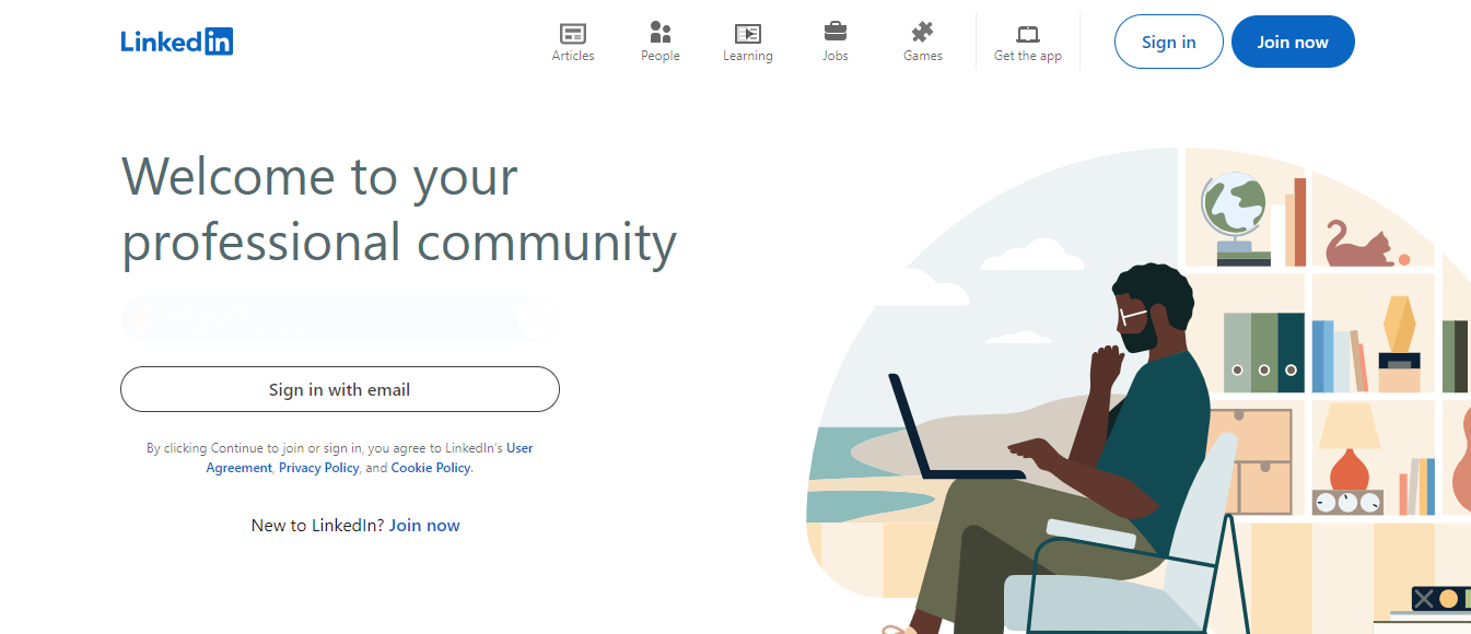 linkedin - Freelance Animator 