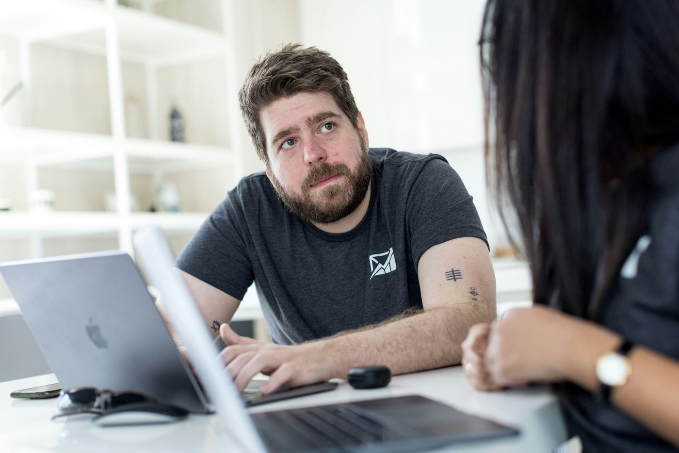 man on a laptop - Freelance Animator