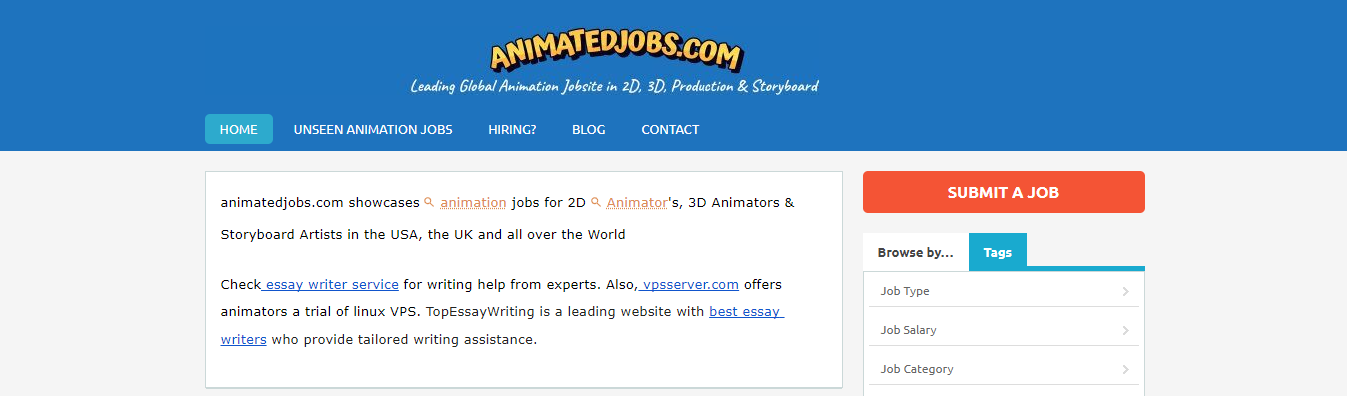 animated jobs - Freelance Animator 