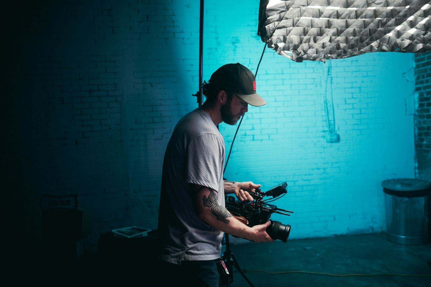 man with a laptop- Video Production Cost 