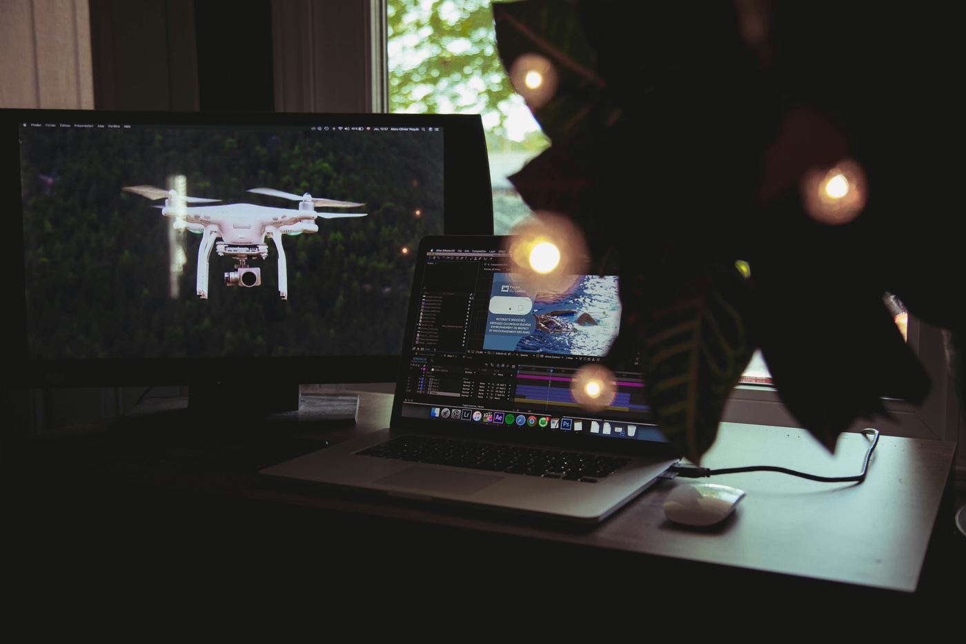 video editing on a laptop - Video Production Cost 