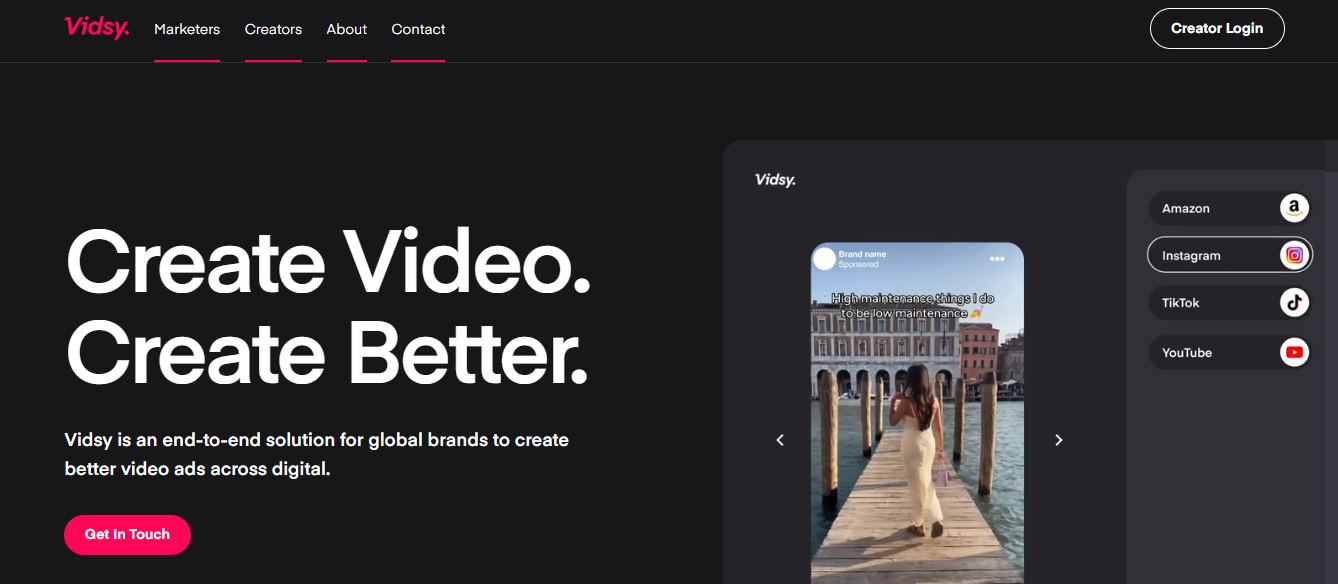 vidsy - Top Explainer Video Companies