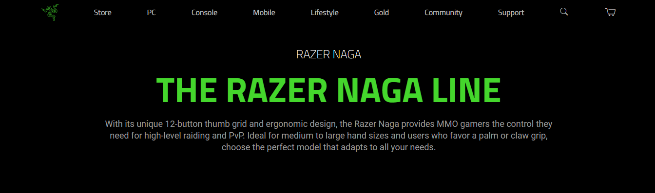 razer naga - Animated Product Videos