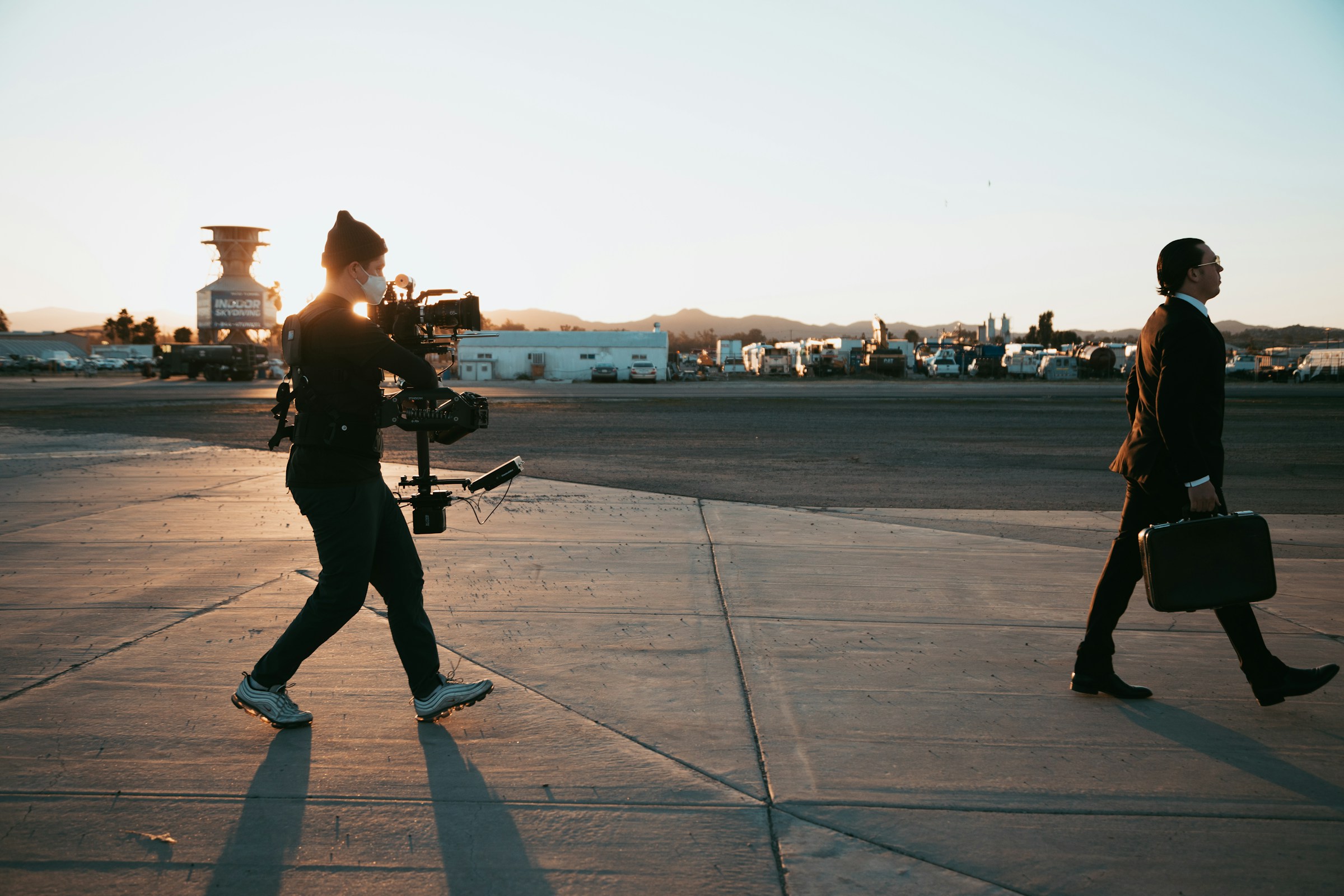 man with a camera - Corporate Video Production Prices