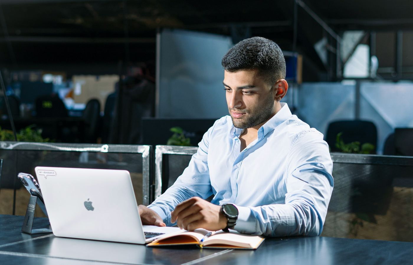 man on a laptop - Tech Explainer Videos