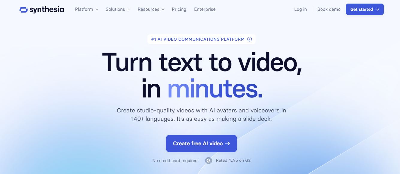 synthesia - Tech Explainer Videos