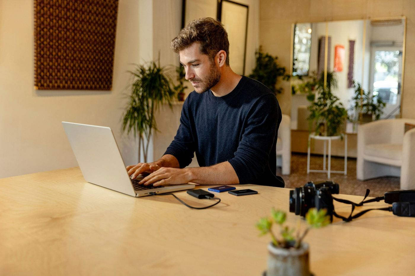 man on a laptop - Explainer Video Examples