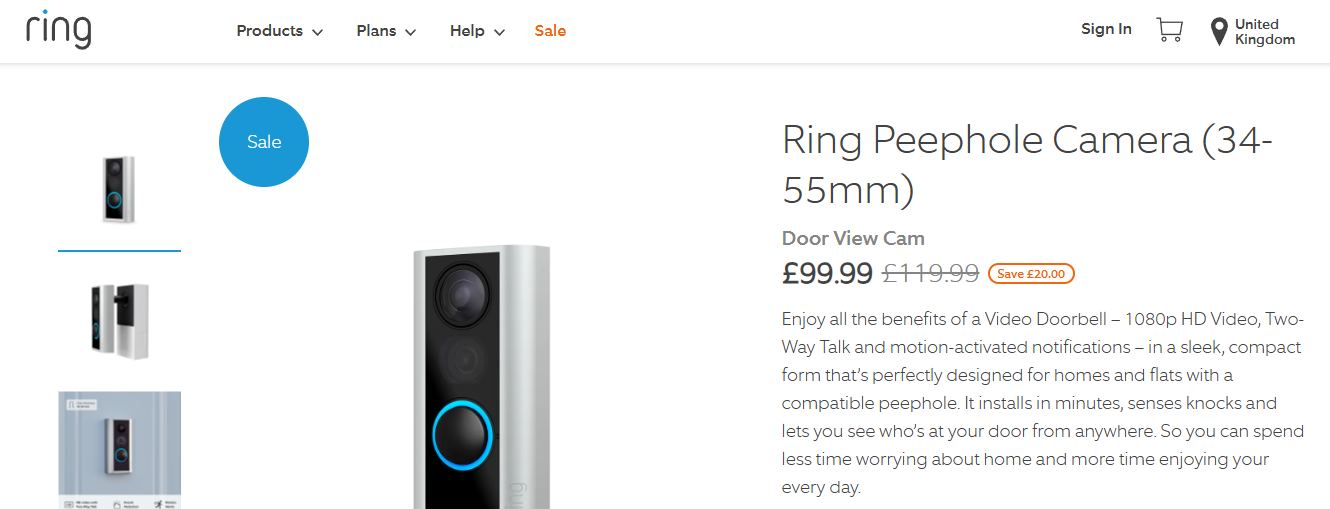 ring door view cam- Explainer Video Examples
