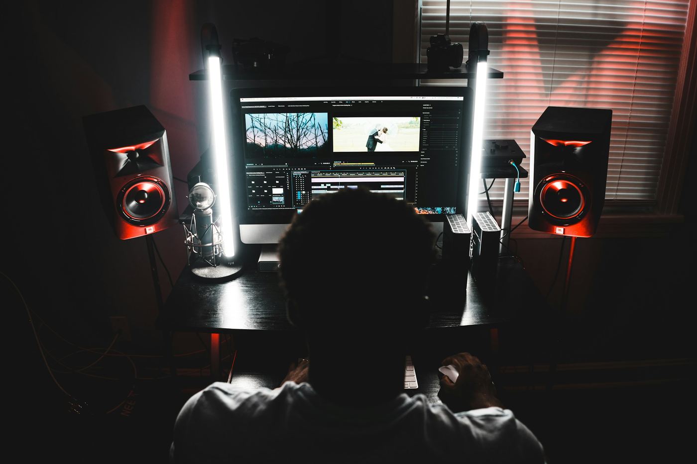 Person Working Tools for Making Educational Videos