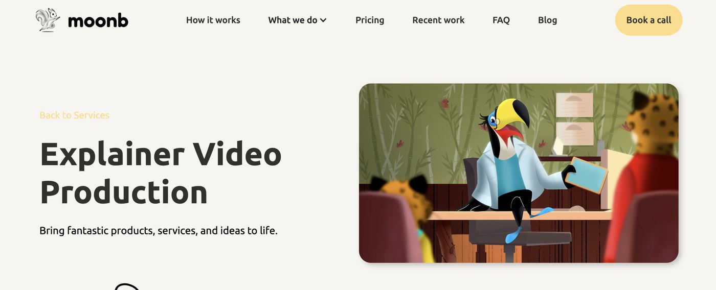 Moonb - 3d Explainer Videos
