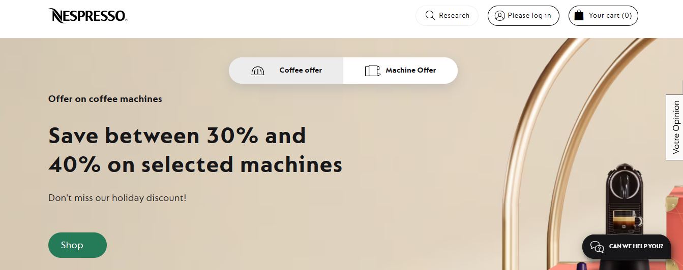 nespresso - Animated Advertisements