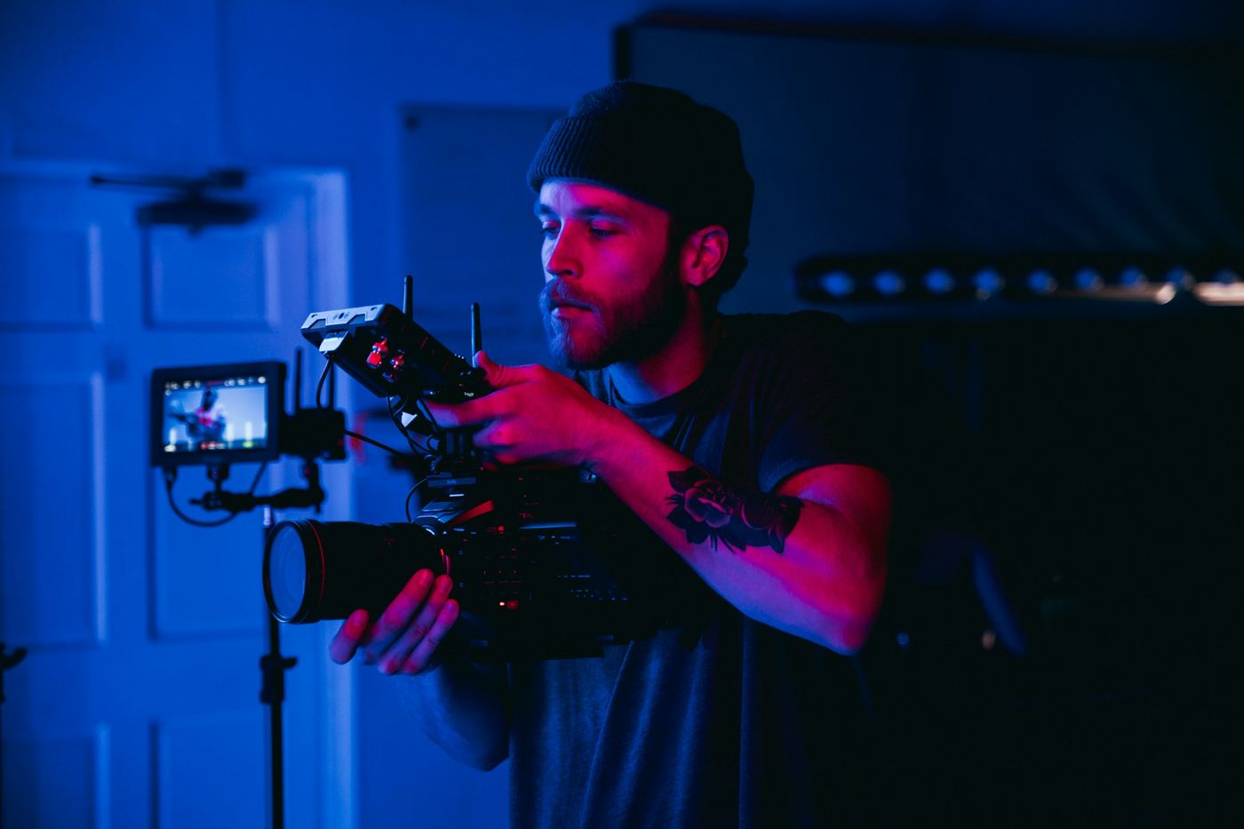 man with a camera - Corporate Videography