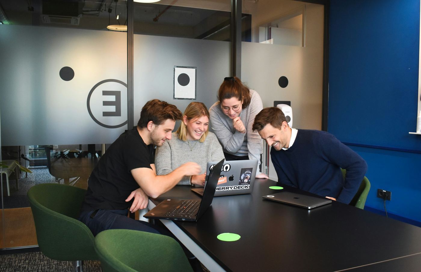 employees in an office - How to Make Instructional Videos