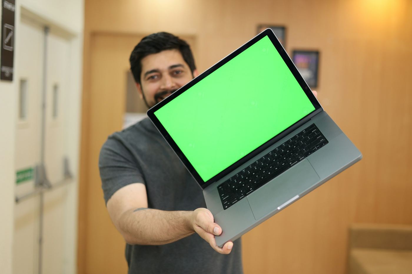 person with laptop - How to Make Instructional Videos
