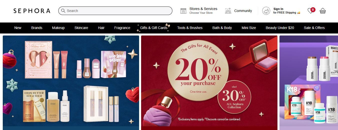 sephora - eCommerce Video Ads