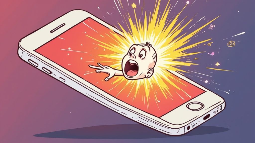 illustration for How to Create Video Hooks That Stop Scrolling in Seconds – Easy Tips