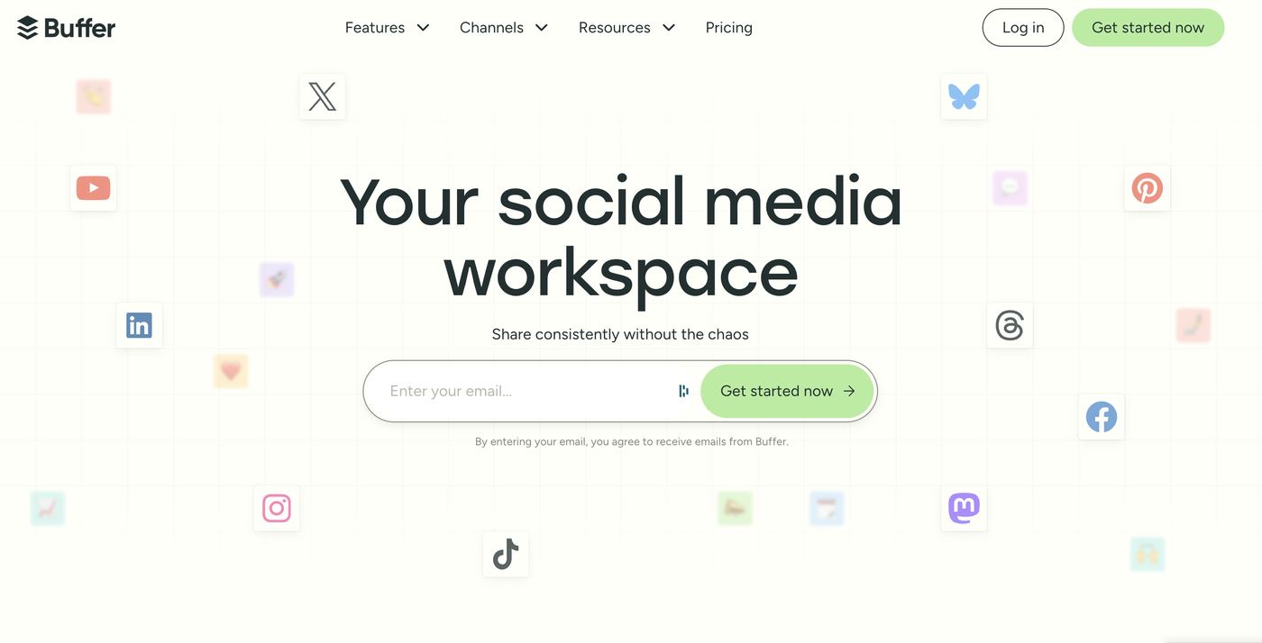 buffer homepage