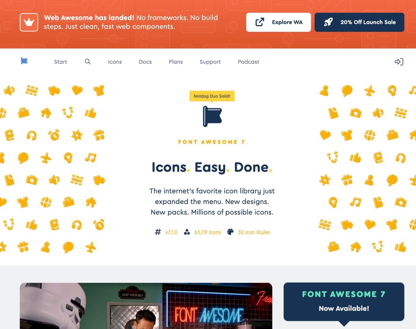 font awesome