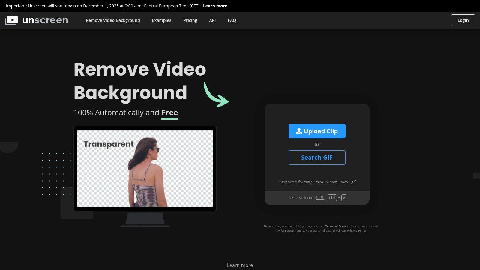 Unscreen