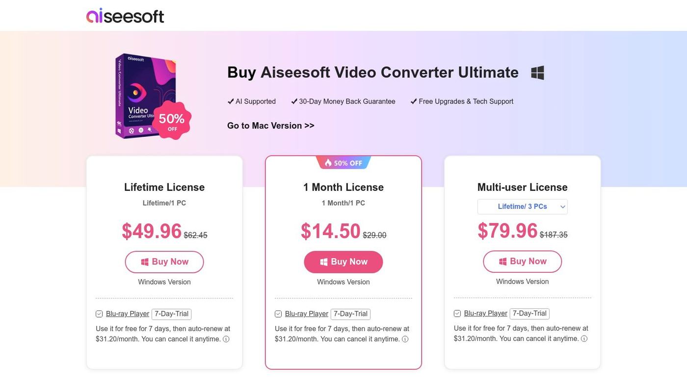 Aiseesoft Video Converter Ultimate