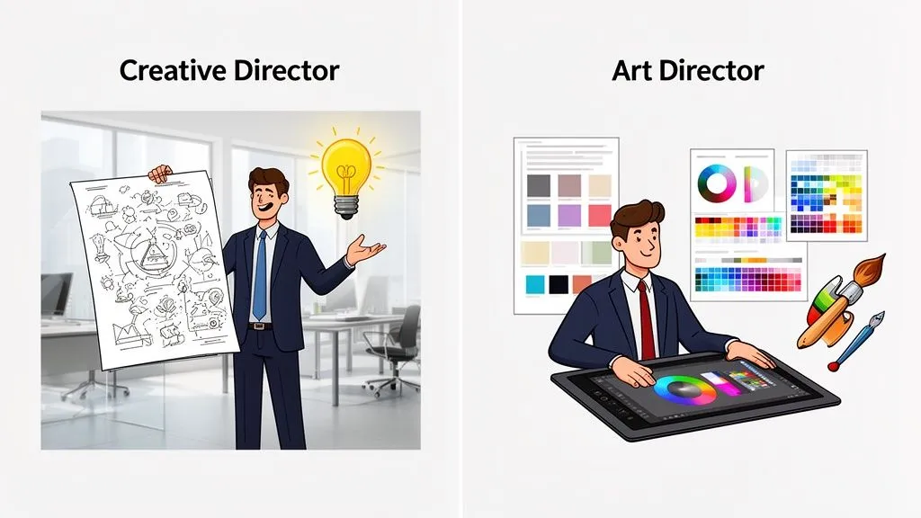 Differences Between a Creative Director and Art Director image