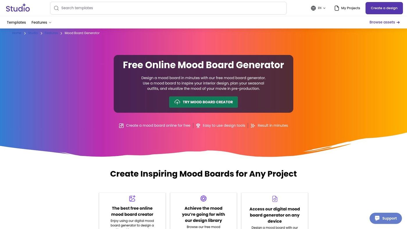Creative Fabrica Studio (Mood Board Creator)