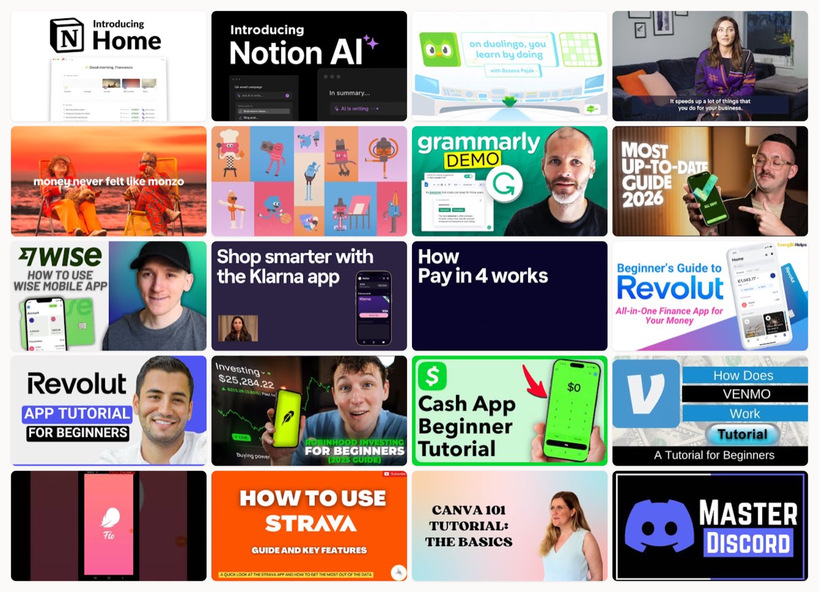 A flat-icon smartphone playing an app explainer video