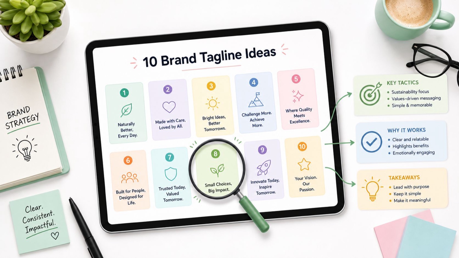 10 Brand Tagline Examples That Work (and Why)