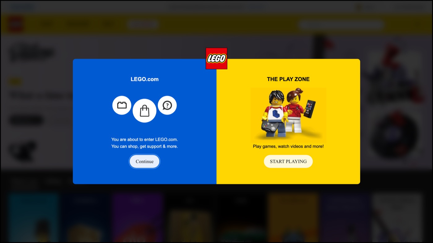 Lego, the creative enabler personality: play, building, and imagination.