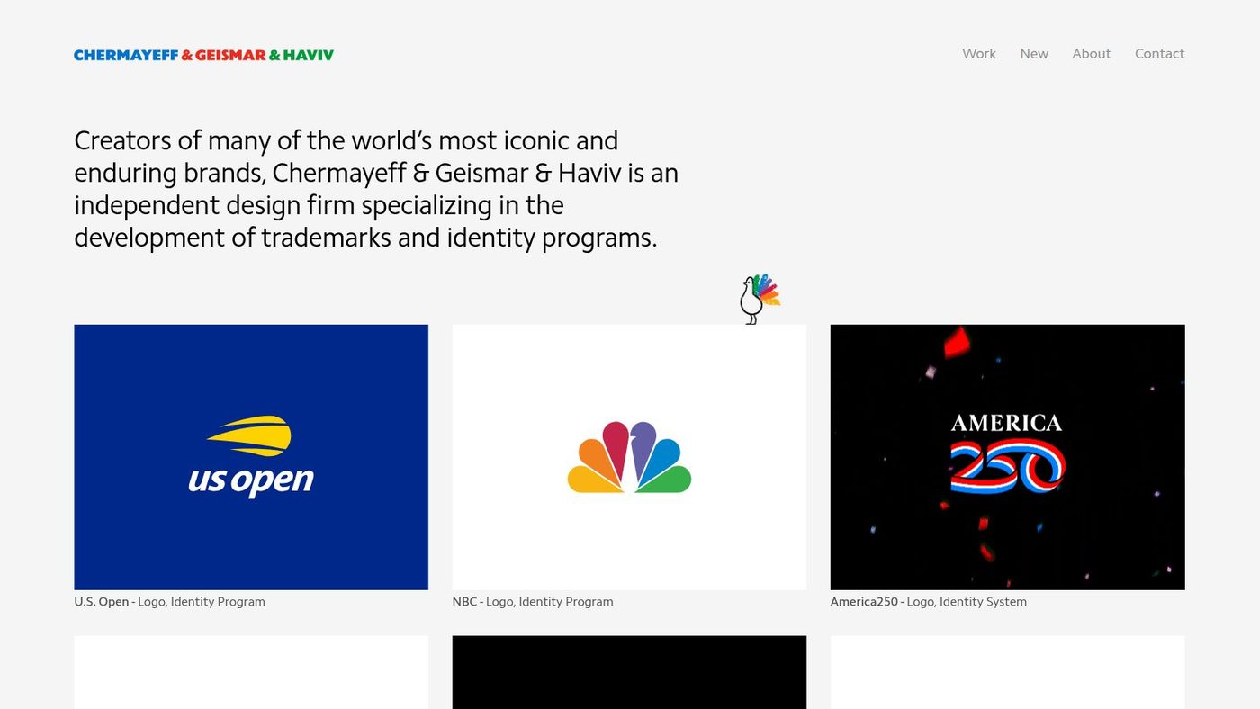 Chermayeff & Geismar & Haviv homepage