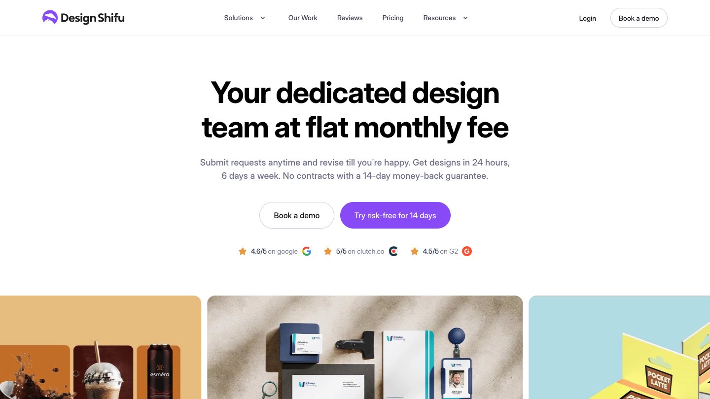 Design Shifu homepage