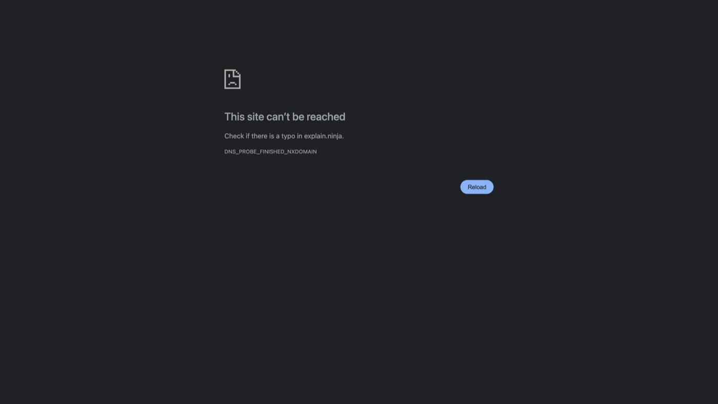 Explain Ninja homepage