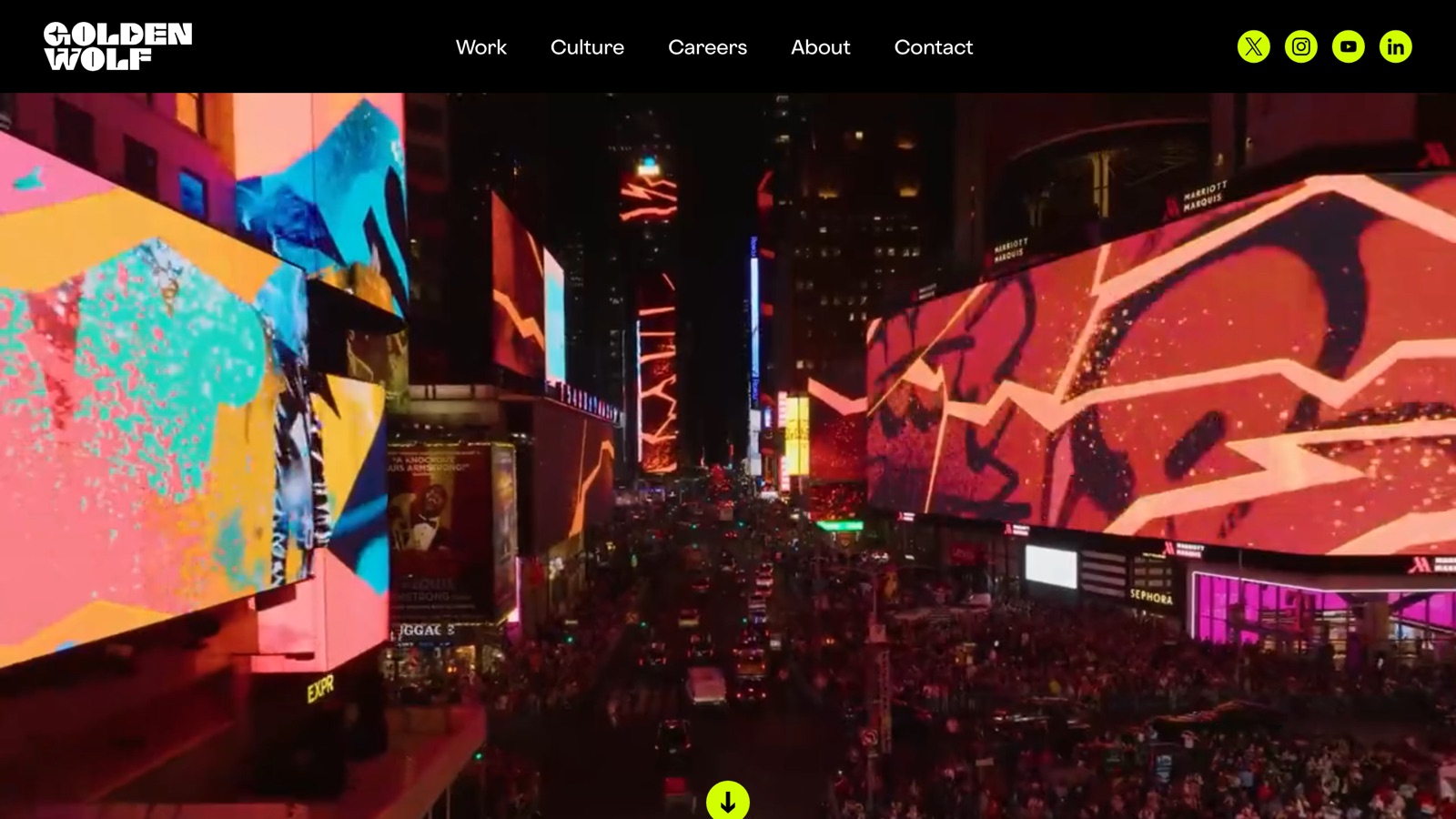 Golden Wolf homepage