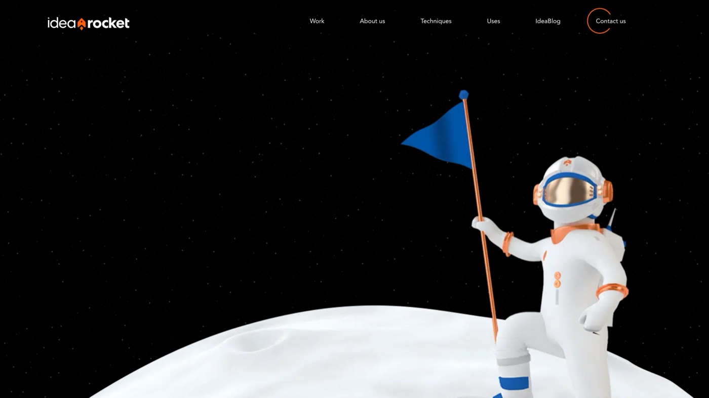 IdeaRocket homepage