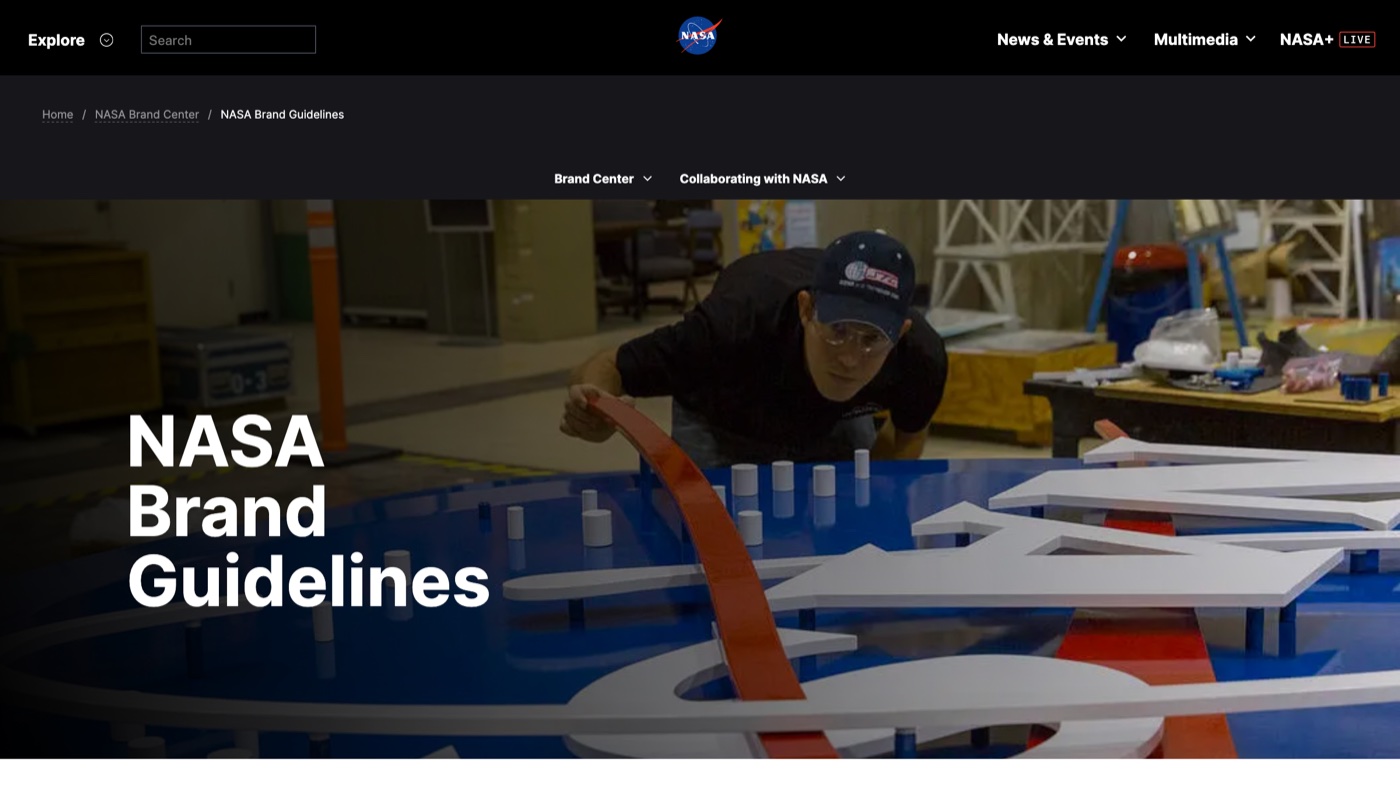 nasa brand