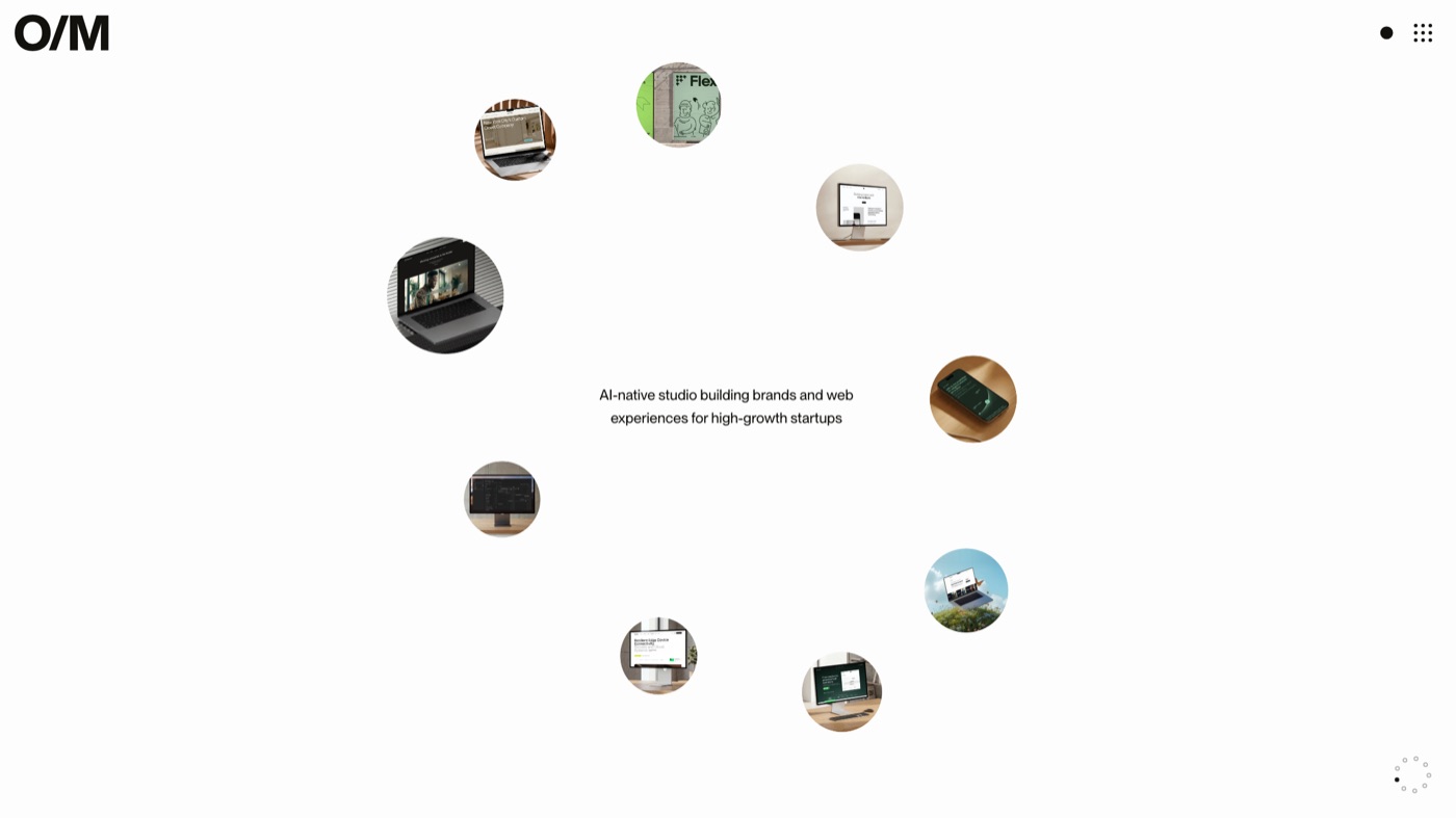Off Menu homepage screenshot