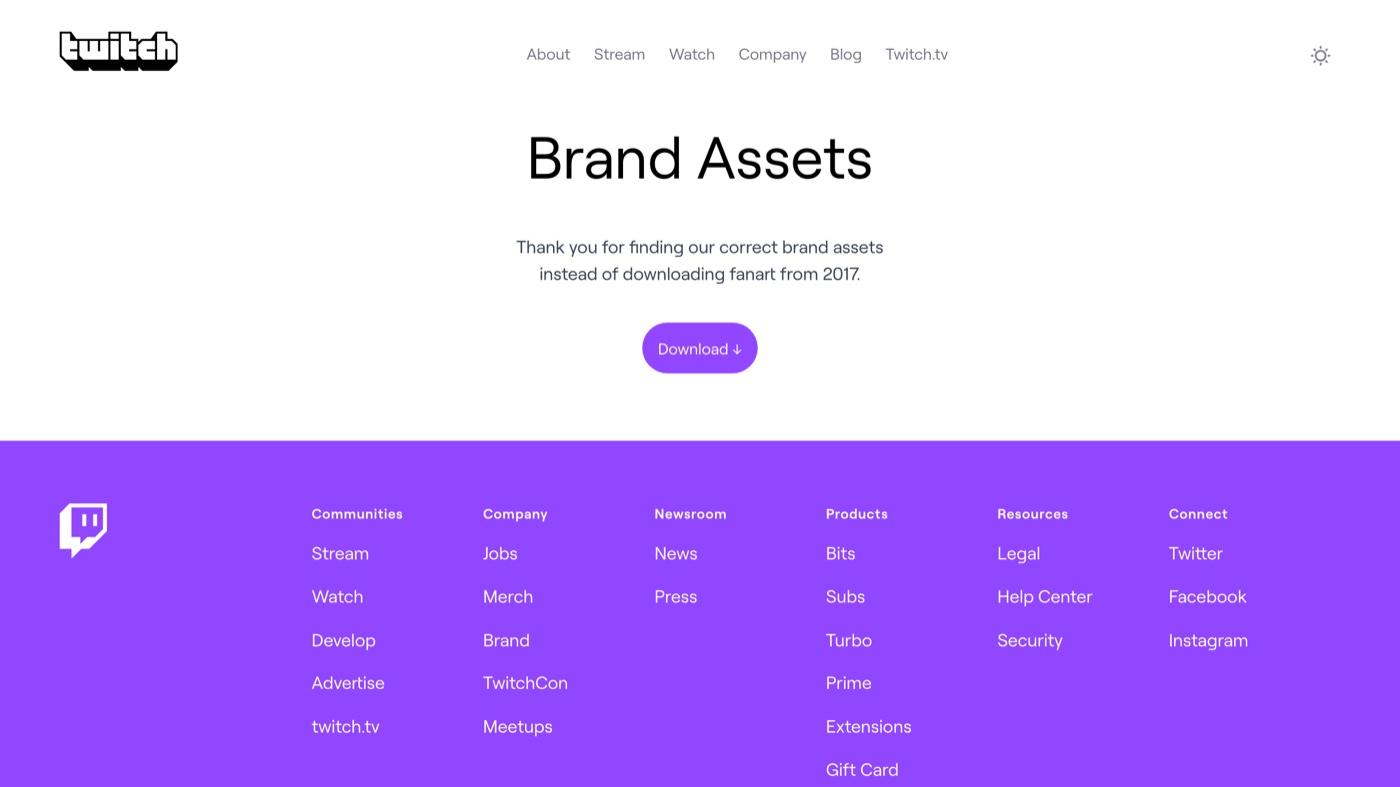twitch brand