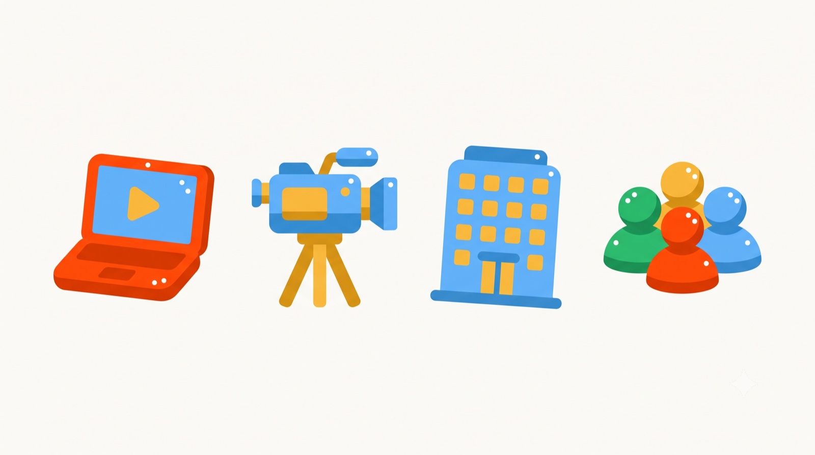 Four ways to make a corporate video: DIY, a freelancer, a production company, an in-house team