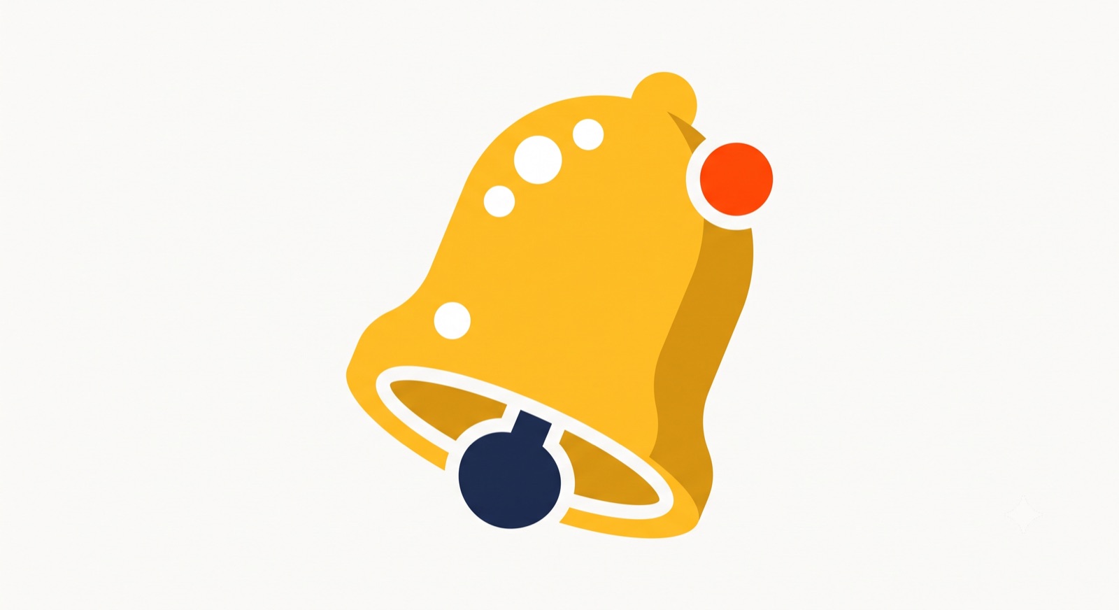 Flat illustration of a stopwatch with a bold second hand on a cream background