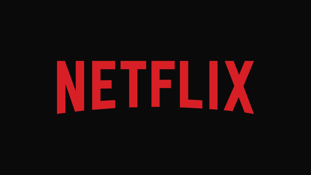 The red Netflix wordmark on a dark frame