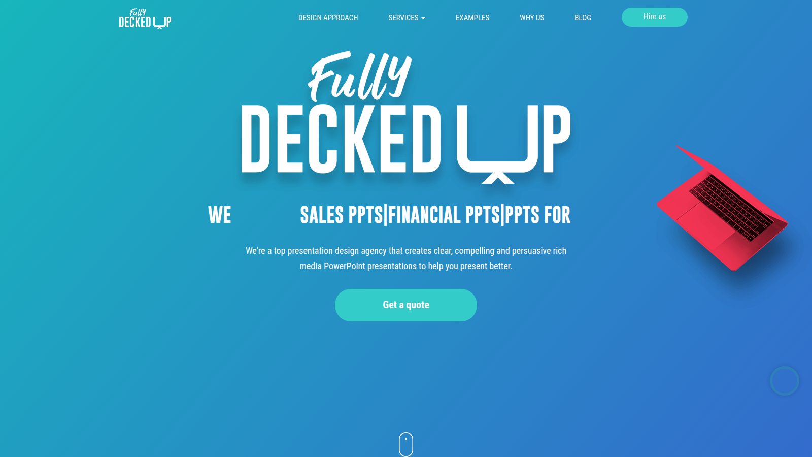 Fully Decked Up homepage
