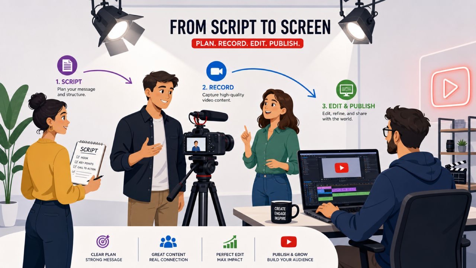 video production for youtube