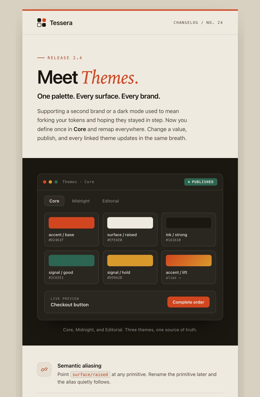 Email design
