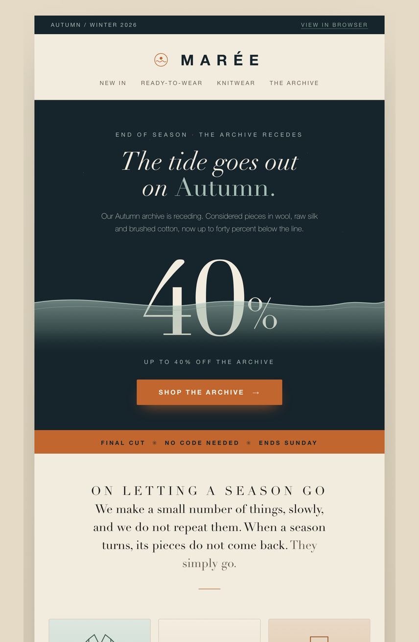 Email design