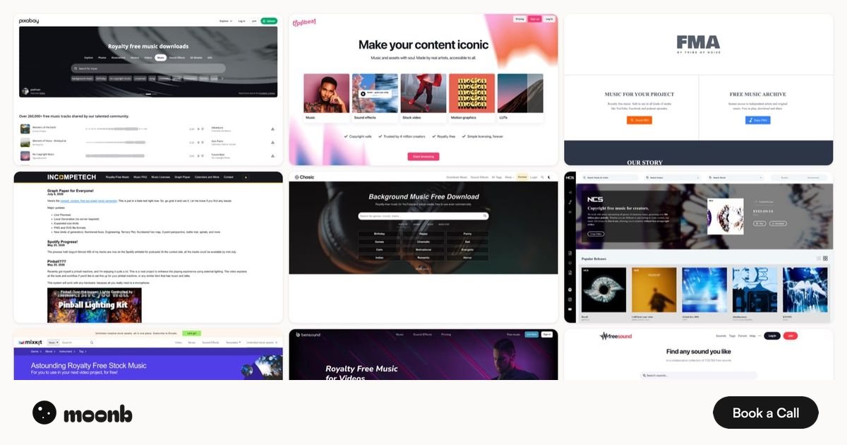 16 Best No Copyright Music Sites for Videos (2026)